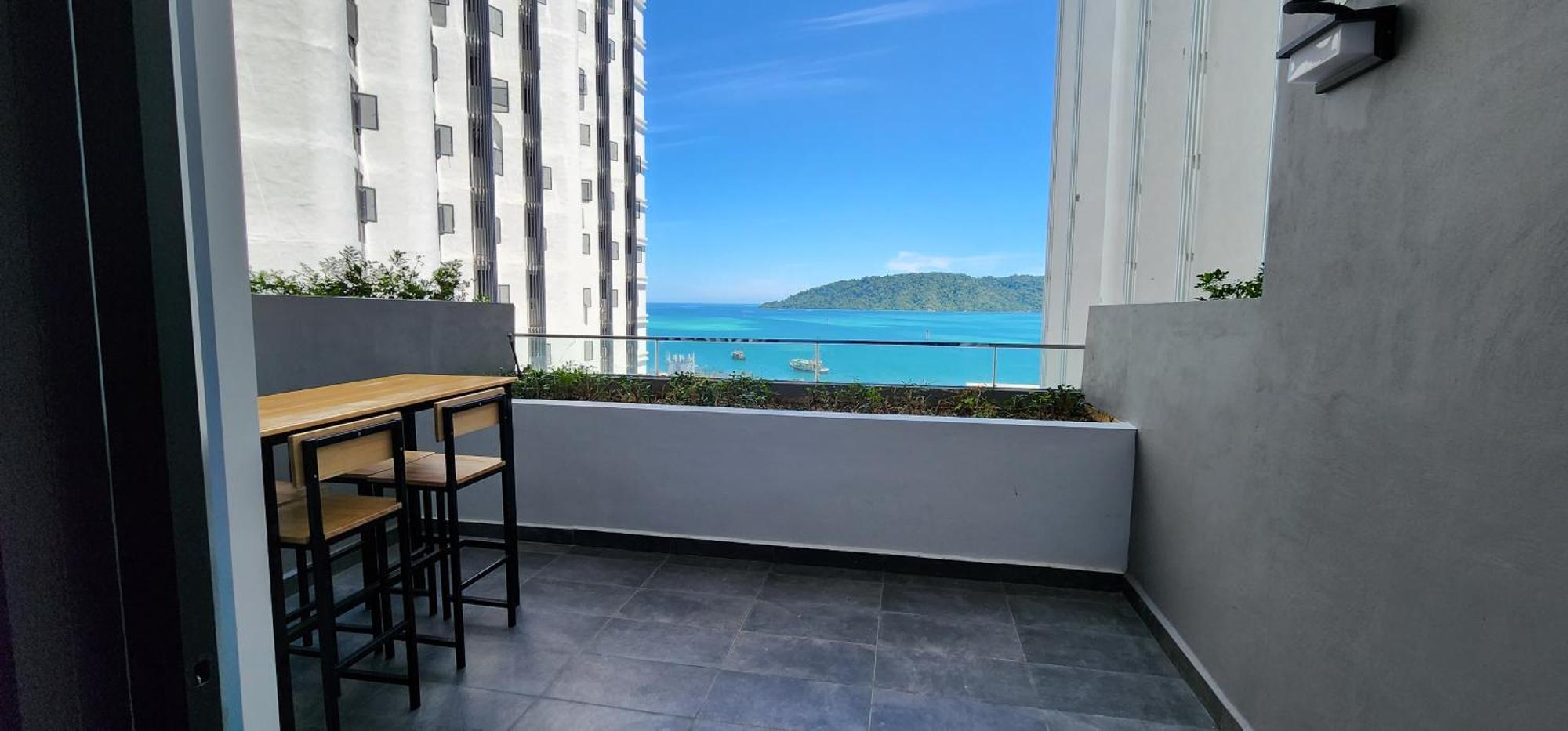 The Shore Ns Studio Suites Sea View Kota Kinabalu Kültér fotó